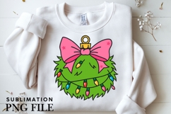 Green Christmas decoration png design for T-shirts Product Image 3