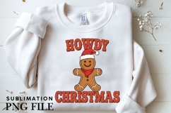 Howdy Christmas png design for T-shirts Product Image 3