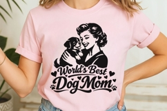 World's Best Dog Mom Svg, Dog Mom Svg, Dog Lover Svg. Product Image 7