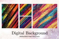 rainbow glitter Background Wallpaper Sparkles Digital Paper6 Product Image 1