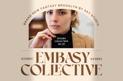 Fantasy Brooklyn - Stylish Ligature Serif Font Product Image 6