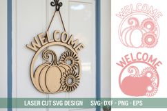 Welcome SVG - Laser Cut Design Product Image 1