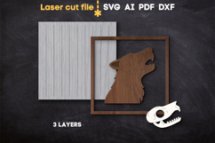 Halloween Animal Skulls SVG laser cut files for Glowforge Product Image 6