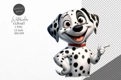 Dalmatian clipart, Dog clipart, Animals clipart Product Image 1