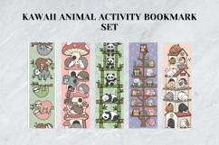 Kawaii Animal Activity Bookmark Set,Cute Hobbies Designs Product Image 6