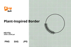 Plant-Inspired Border Product Image 1