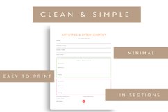 Colour Party Planner Sans Serif A4 Product Image 6