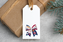 Baseball Fan Coquette Bow Clipart, baseball bow, glove bow Product Image 5