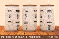 Motivational 16oz Can Glass Wrap Product Image 1