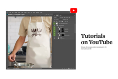 Chef&#039;s Apron Mockup Product Image 6