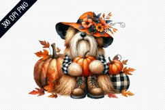 Halloween Dog Sublimation - Clipart PNG Design Product Image 1