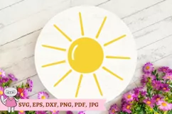 Sunshine svg, Sun svg, Sun Rays svg, Hello Summer svg Product Image 4