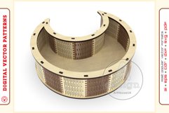Box Organizer v7 - laser cut file - Glowforge ready SVG Product Image 6