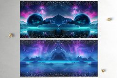 Northern Lights | Christmas Sublimation Mug design bundle Product Image 6