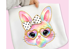 Personalized Kid Name Easter Bunny PNG, Happy Easter PNG Product Image 3