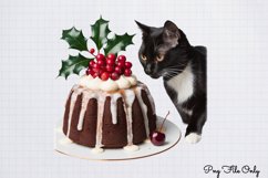 Christmas Cats Clipart Bundle PNG Product Image 7