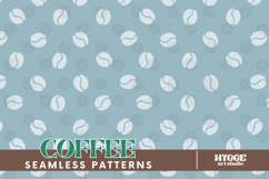 Coffee Lover Seamless Pattern Surface Design PNG DTF Bundle Product Image 10