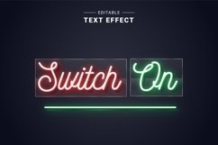 Editable Text Effect for Illustrator. Vector Graphic styles Product Image 1
