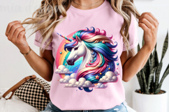 Unicorn PNG, Magical Sublimation Design Product Image 5