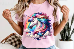 Unicorn PNG, Magical Sublimation Design Product Image 5