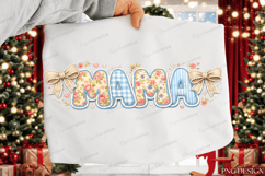 Preppy Floral Mama Coquette Bow PNG Bundle mama png, mamaw Product Image 6