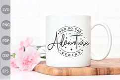 And So The Adventure Begins SVG Cut File Product Image 2