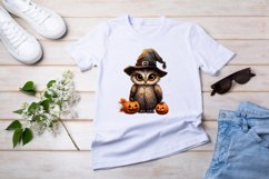 Cute owl halloween clipart, owl sublimation Product Image 2