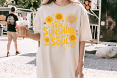 There is sunshine in my soul PNG sublimation |Beach &amp; Summer Product Image 3