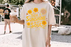 There is sunshine in my soul PNG sublimation |Beach & Summer Product Image 3