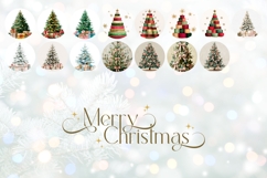 Mega Christmas Round Ornaments Bundle, Christmas Gift Tags Product Image 6
