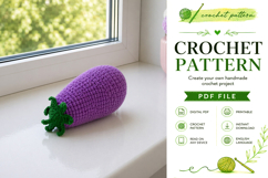 Crochet Vegetable Toys Pattern Bundle PDF Product Image 9