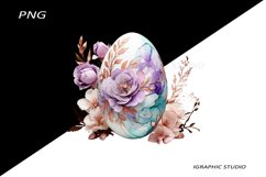 Easter Clipart, Easter Egg Clipart, Easter Bunny Png Product Image 1