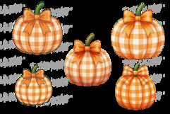 16 Cute Pumpkin Fall-Themed PNG Bundle | Kawaii Autumn Product Image 5