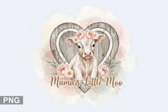 Mama&#039;s Little moo Sublimation - Teacher Design Product Image 1