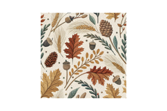 Wool &amp; Woodland Digital Paper, Seamless Pattern Product Image 6