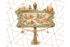Camping Icons Clipart PNG, Adventure Outdoors Clip Art Product Image 2