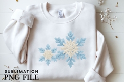 Christmas snowflake png design for T-shirts Product Image 3