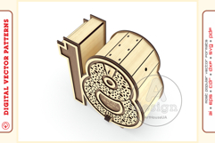 18th anniversary gift box for 0.7ml 0.5ml laser cut Ver.109 Product Image 6