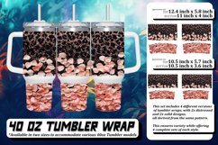 Twinkling Floral Leopard Print Sublimation Product Image 1