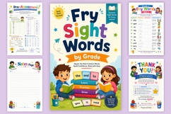 Fry Sight Words by Grade Product Image 6