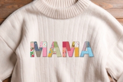 Vol.1 Patchwork Fabric Mama - PNG Product Image 6