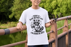 Funny Raccoon PNG Bundle 11 Product Image 6