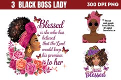 Black woman Sublimation PNG Product Image 1