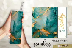 Hubby and Wifey Wedding Est.2026 Tumbler Sublimation Product Image 4