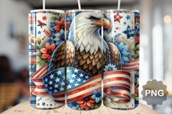 4th Of July Eagle Tumbler Bundle - 25 Designs Product Image 7