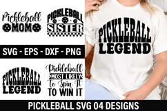 Pickleball SVG Design - Pickleball Most Likely To Spin It To Product Image 1