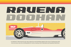 Dark Turbo - Bold Italic Racing Font Product Image 6
