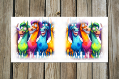Funny animals | 8 Cartoon Mug sublimation designs, PNG Product Image 6