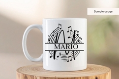 Music Monogram SVG Bundle A-Z Product Image 6