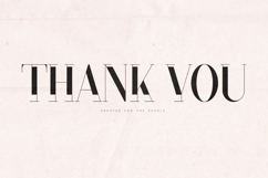 Black Goose Modern Editorial Serif Font Product Image 6